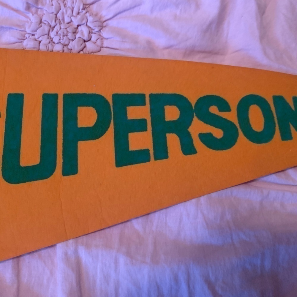 NBA Vintage Seattle Super Sonics Autographed Jack Sikma 1970s Pennant Flag - Picture 7 of 14